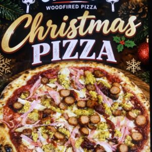 Christmas pizza
